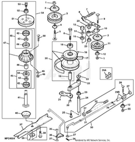 Sunbelt XHT Mulching <b>Mower</b> Blade for <b>48C</b> <b>John</b> <b>Deere</b> <b>Deck</b> - B1JD1043. . John deere lx279 48c mower deck parts diagram